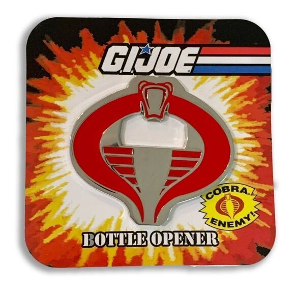NWT G.I. Joe Cobra Bottle Opener - Picture 1 of 4